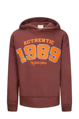 Wehkamp Retour Jeans hoodie donkerrood aanbieding