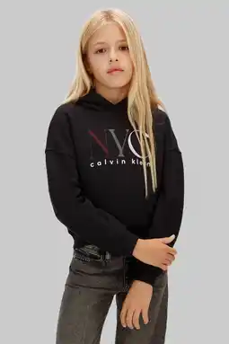 Wehkamp Calvin Klein hoodie zwart aanbieding