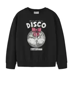 Wehkamp NAME IT KIDS sweater zwart aanbieding