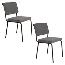 Wehkamp Zuiver eetkamerstoel (set van 2) Buddy aanbieding