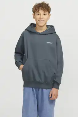 Wehkamp JACK & JONES JUNIOR hoodie grijs aanbieding