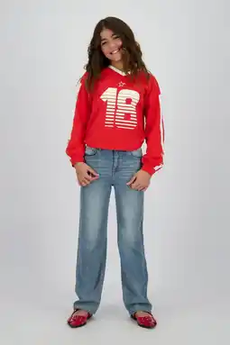 Wehkamp Raizzed longsleeve rood aanbieding