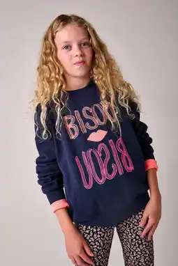 Wehkamp Tumble 'n Dry sweater donkerblauw aanbieding