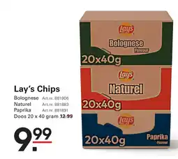 Sligro Lay's Chips aanbieding