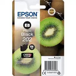 Bol.com Epson 202 - Inktcartridge / Foto Zwart aanbieding