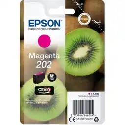 Bol.com Epson 202 - 4.1 ml - magenta - origineel - blister - inktcartridge aanbieding