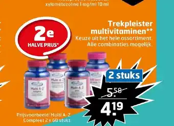 Trekpleister Multivataminen 2 stuks aanbieding