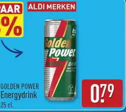 ALDI Golden Power Energydrink aanbieding