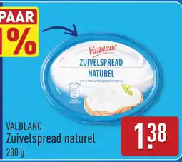 ALDI Valblanc zuivelspread naturel aanbieding