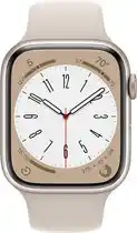 Bol.com Apple Watch Series 8 - 4G - 41mm - Sterrenlicht Aluminium aanbieding