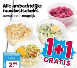 Boon`s Markt Alle ambachtelijke rauwkostsalades aanbieding