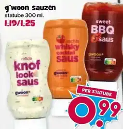 Boon`s Markt g'woon sauzen aanbieding