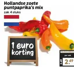 Boon`s Markt Hollandse zoete puntpaprika's mix aanbieding