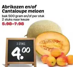 Boon`s Markt Abrikozen en/of Cantaloupe meloen aanbieding