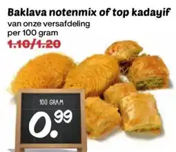 Boon`s Markt Baklava notenmix of top kadayif aanbieding