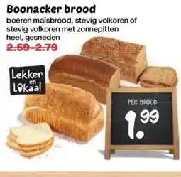 Boon`s Markt Boonacker brood aanbieding