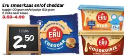 Boon`s Markt Eru smeerkaas en/of cheddar aanbieding
