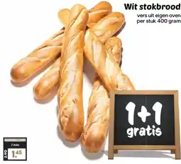 Boon`s Markt Wit stokbrood aanbieding