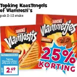 Boon`s Markt Topking KaasTengels of Vlamtosti's aanbieding