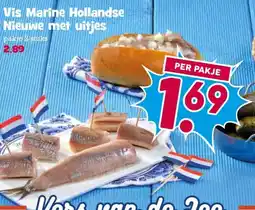 Boon`s Markt Vis Marine Hollandse Nieuwe met uitjes aanbieding