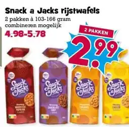 Boon`s Markt Snack a Jacks rijstwafels aanbieding