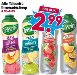 Boon`s Markt Alle Teisseire limonadesiroop aanbieding