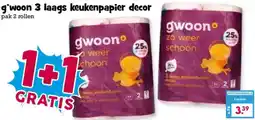 Boon`s Markt g'woon 3 laags keukenpapier decor aanbieding