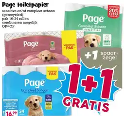 Boon`s Markt Page toiletpapier aanbieding