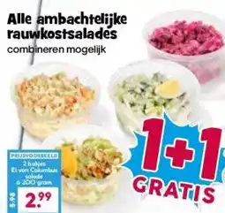Boon`s Markt Alle ambachtelijke rauwkostsalades aanbieding