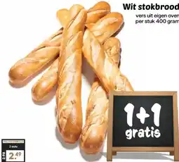 Boon`s Markt Wit stokbrood aanbieding