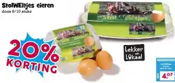 Boon`s Markt StolWEltjes eieren aanbieding