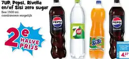 Boon`s Markt 7UP. Pepsi, Rivella en/of Sisi zero sugar aanbieding