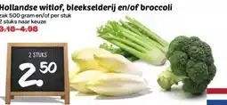 Boon`s Markt Hollandse witlof, bleekselderij en/of broccoli aanbieding