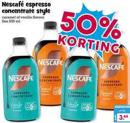 Boon`s Markt Nescafé espresso concentrate style aanbieding