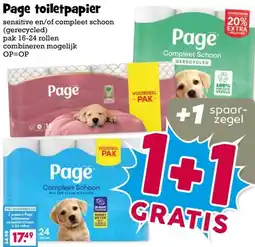 Boon`s Markt Page toiletpapier aanbieding