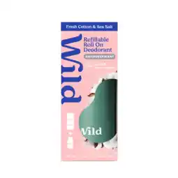 Albert Heijn Wild Fresh cotton & sea salt roll deodorant aanbieding