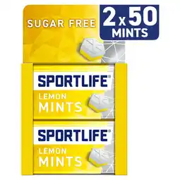 Albert Heijn Sportlife Mints lemon aanbieding