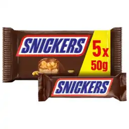 Albert Heijn Snickers Chocolade reep 5-pack aanbieding