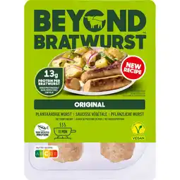 Albert Heijn Beyond Meat Bratwurst original 2 stuks aanbieding