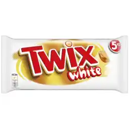 Albert Heijn Twix White repen 5-pack aanbieding