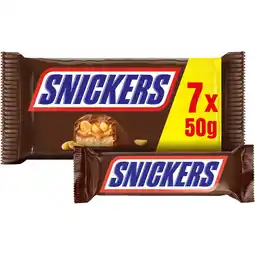 Albert Heijn Snickers Repen 7-pack aanbieding