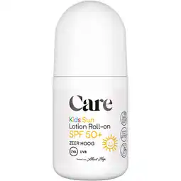 Albert Heijn Care Kids sun lotion roller-on spf50+ aanbieding