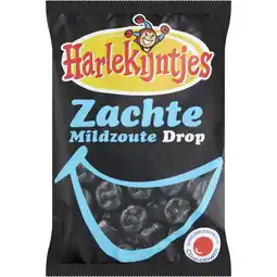 Albert Heijn Harlekijntjes Zachte mildzoute drop aanbieding