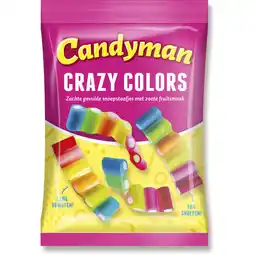 Albert Heijn Candyman Crazy colors aanbieding