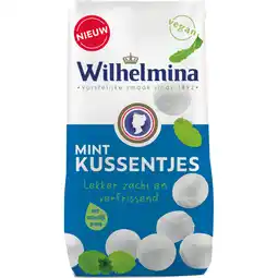 Albert Heijn Wilhelmina Mint kussentjes aanbieding