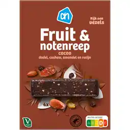 Albert Heijn AH Fruit & notenreep cacao aanbieding