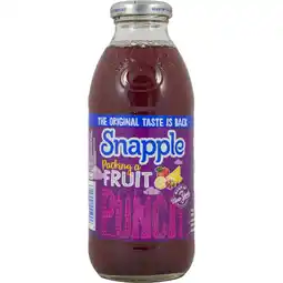Albert Heijn Snapple Fruit punch aanbieding