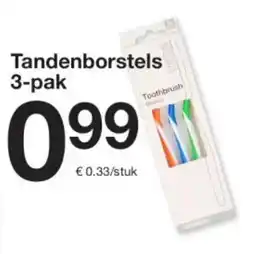 Zeeman Tandenborstels aanbieding