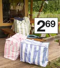 Zeeman Opbergtas aanbieding