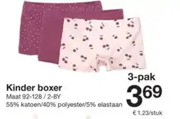 Zeeman Kinder boxer aanbieding